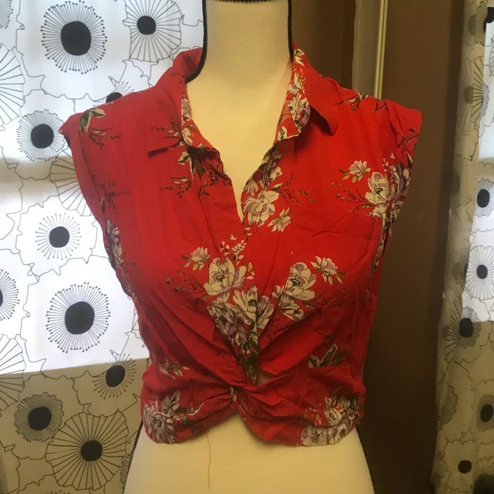 Crop blouse